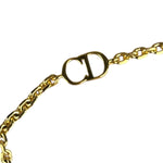 Christian Dior Gold Toned Charm Bracelet