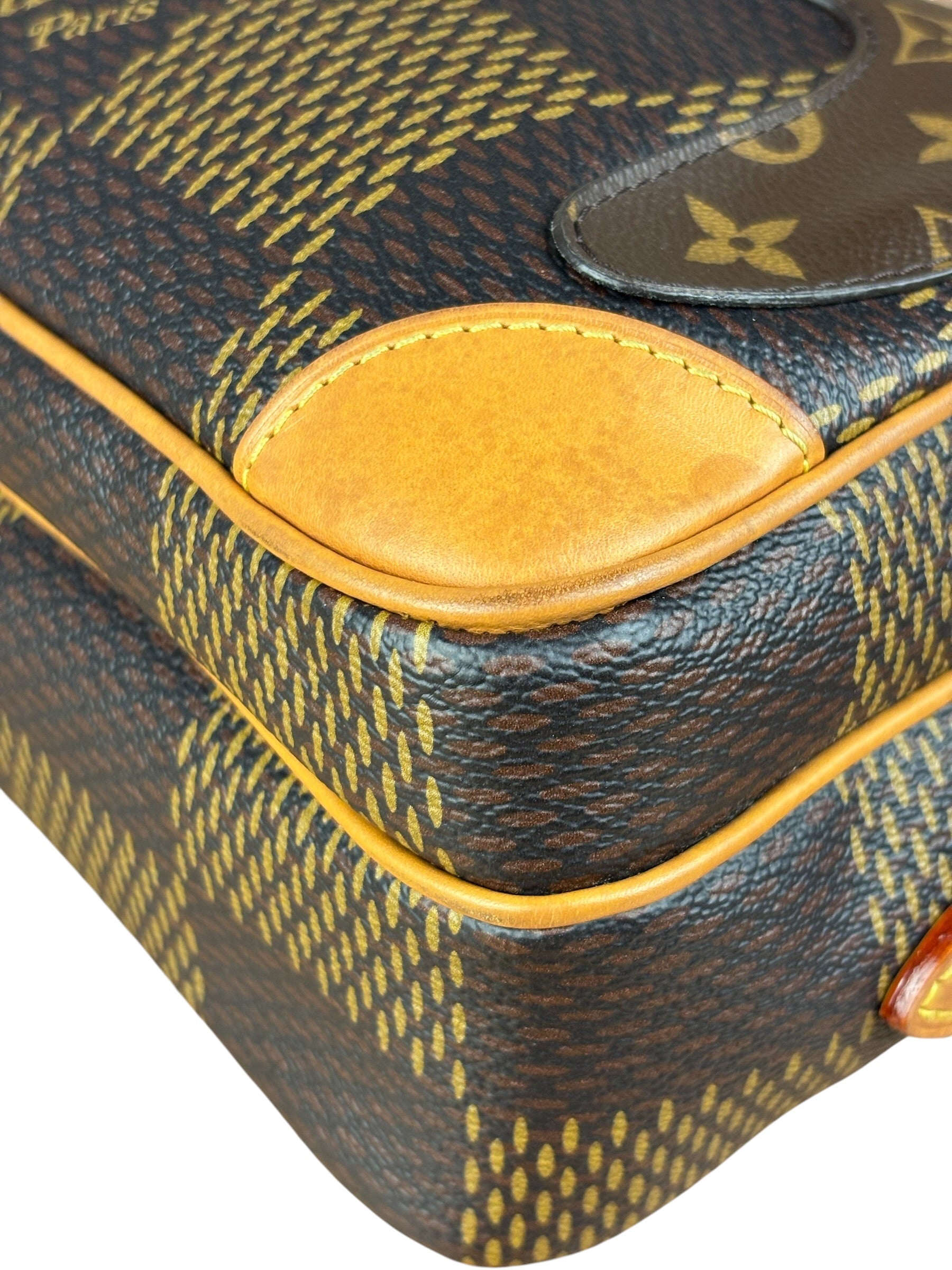 Louis Vuitton x Nigo Nil Giant Damier Ebene Messenger Bag