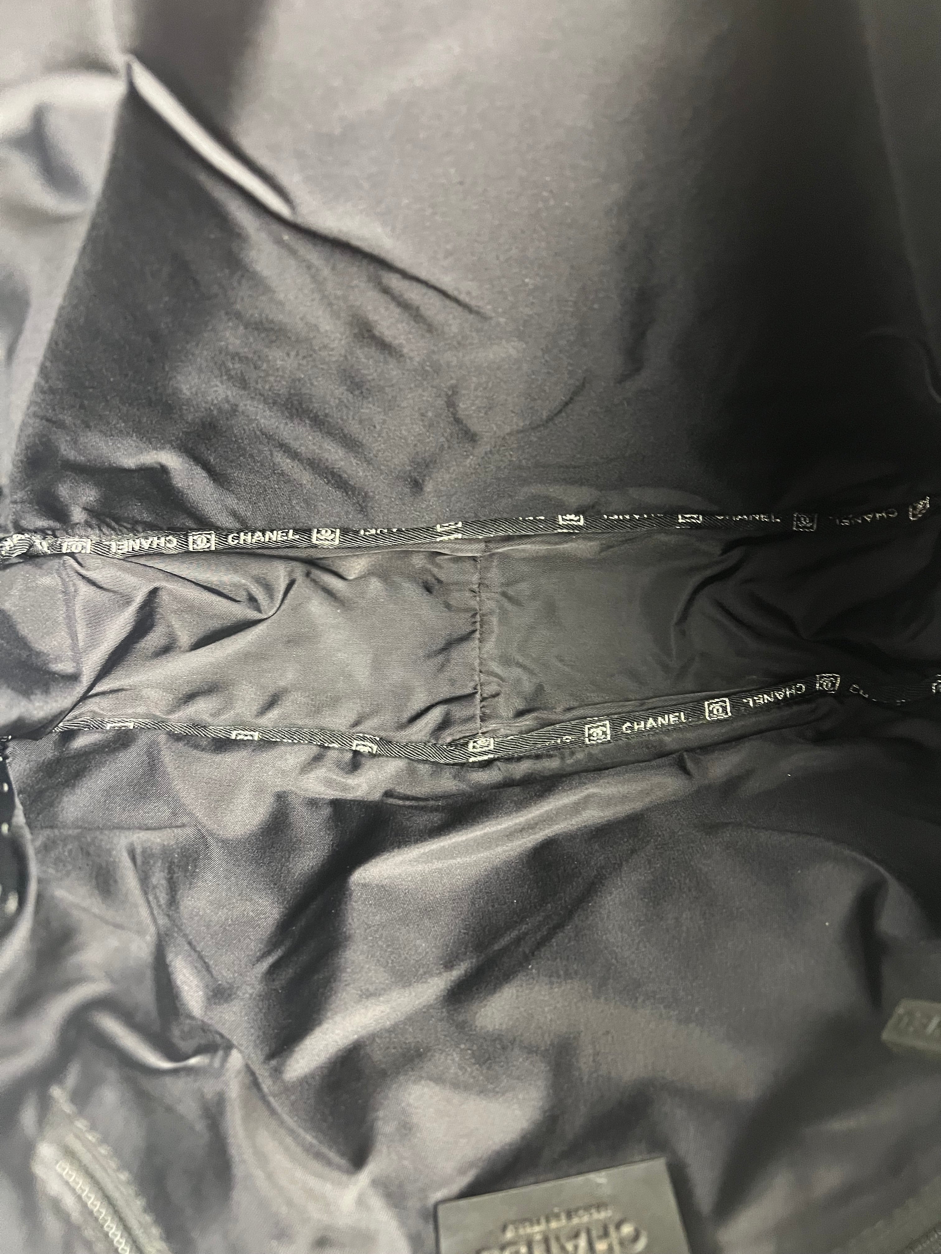 Chanel Sports Line Satin Messenger Bag