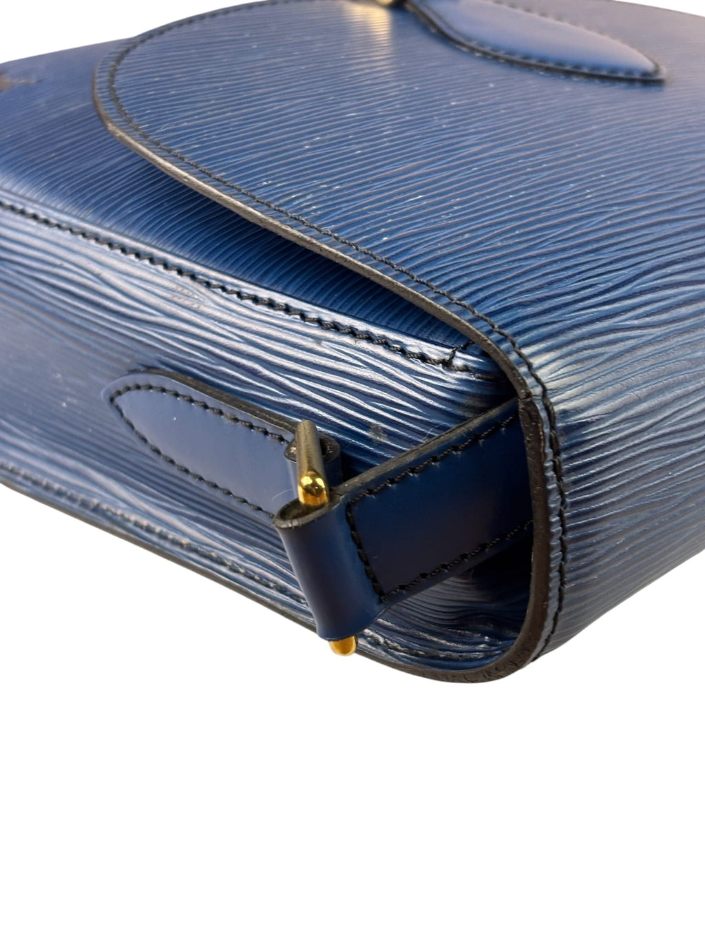 Louis Vuitton Vintage Blue Epi Saint Cloud GM Crossbody