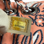 Chanel Pink Paisley Bandana Print Flap Bag
