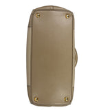 Prada Beige Saffiano Leather Galleria Large Shoulder Bag