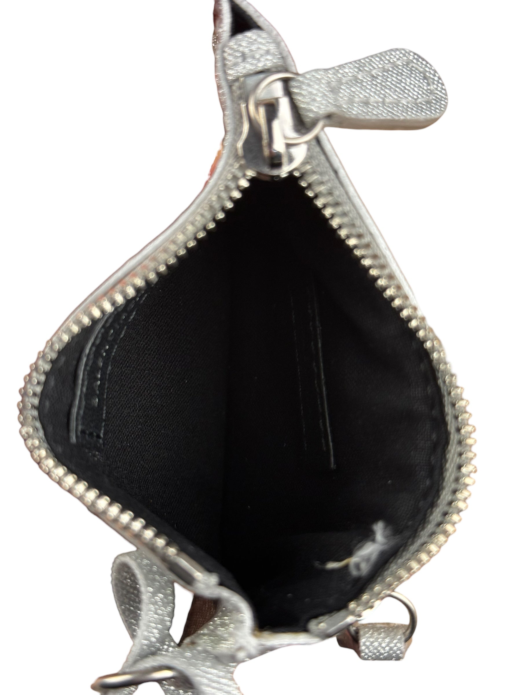 Balenciaga Le Cagole Zip Pouch Glitter