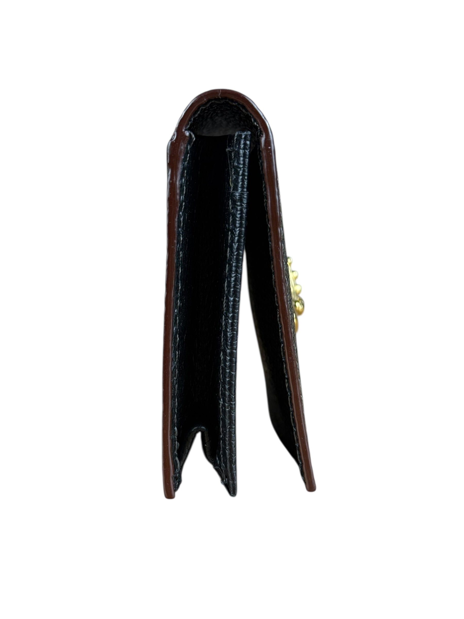 Vivienne Westwood Leather Orb Emblem Card Case