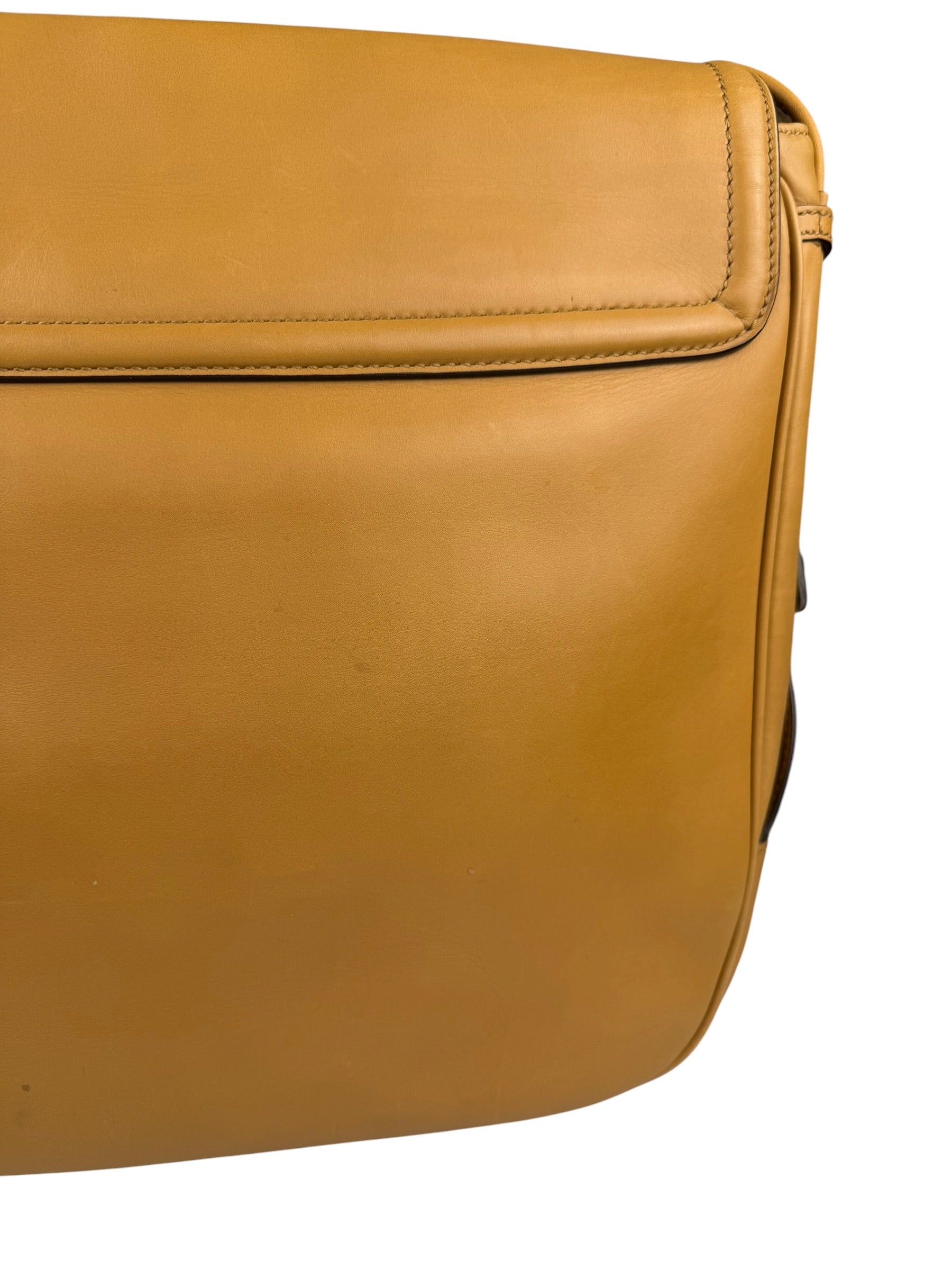 Gucci Vachetta Saddle Shoulder Bag