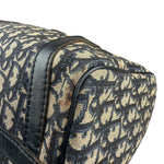Christian Dior Vintage Canvas Monogram Trotter Oblique Boston Hand Bag