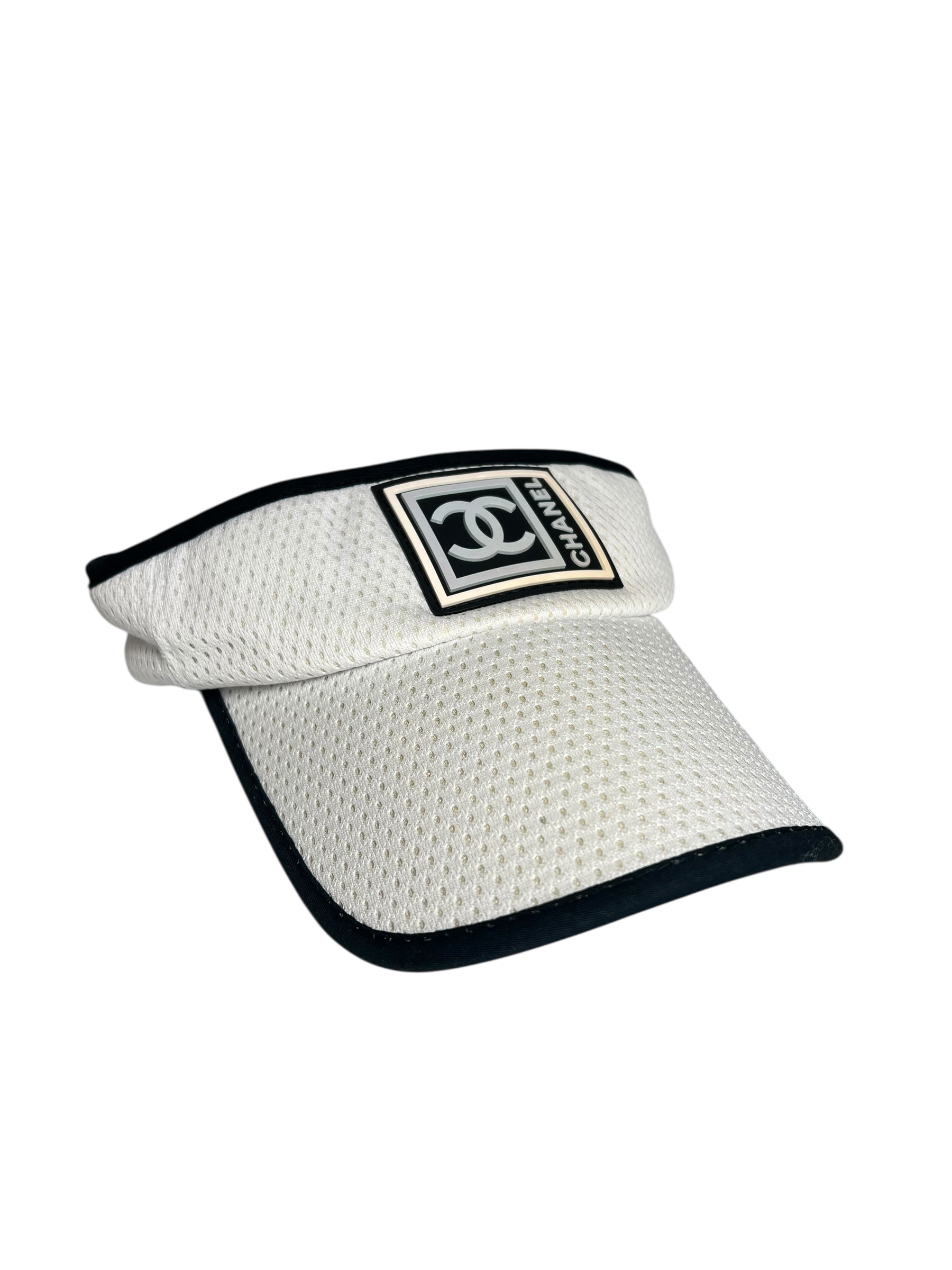Chanel Vintage CC Mesh Visor