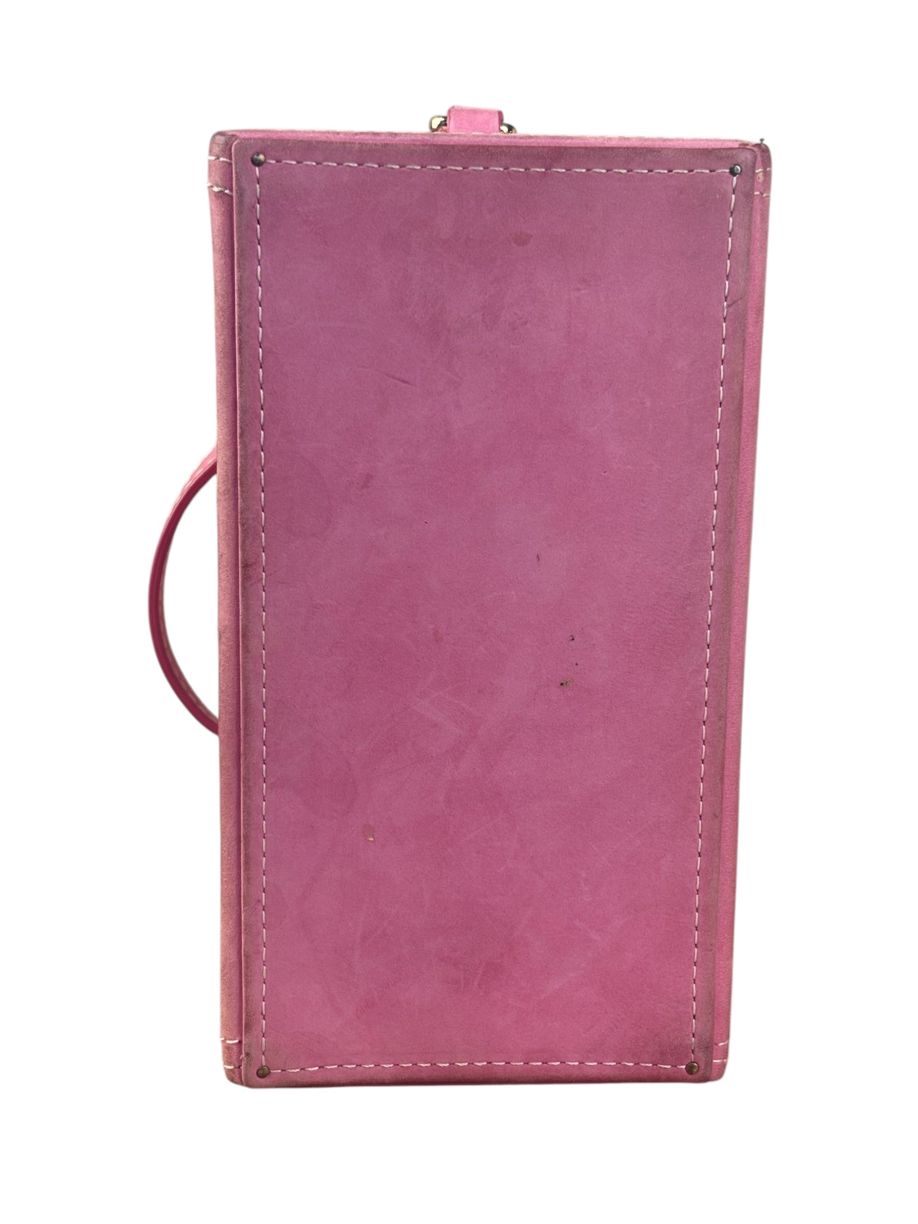 Jacquemus Pink Nubuck Le Porte Hand/Shoulder Bag