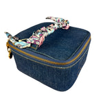 Chanel Denim Vanity Case Handbag 1997
