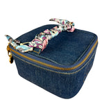 Chanel Denim Vanity Case Handbag 1997
