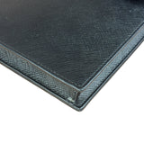 Prada Black Leather Saffiano Phone Holder