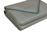 Balenciaga Baby Blue Tri-Fold Wallet