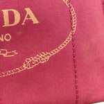 Prada Vintage Pink M Canapa Tote