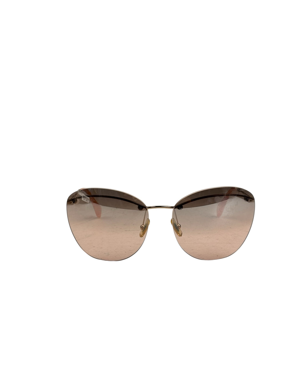 Miu MIu 56ZS Rimless Butterfly Reading Sunglasses