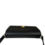 Burberry Black Leather Trim House Hampshire Crossbody
