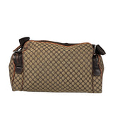 Celine Vintage Canvas Macadam Messenger Bag