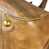 Prada Brown Leather 2Way Bag