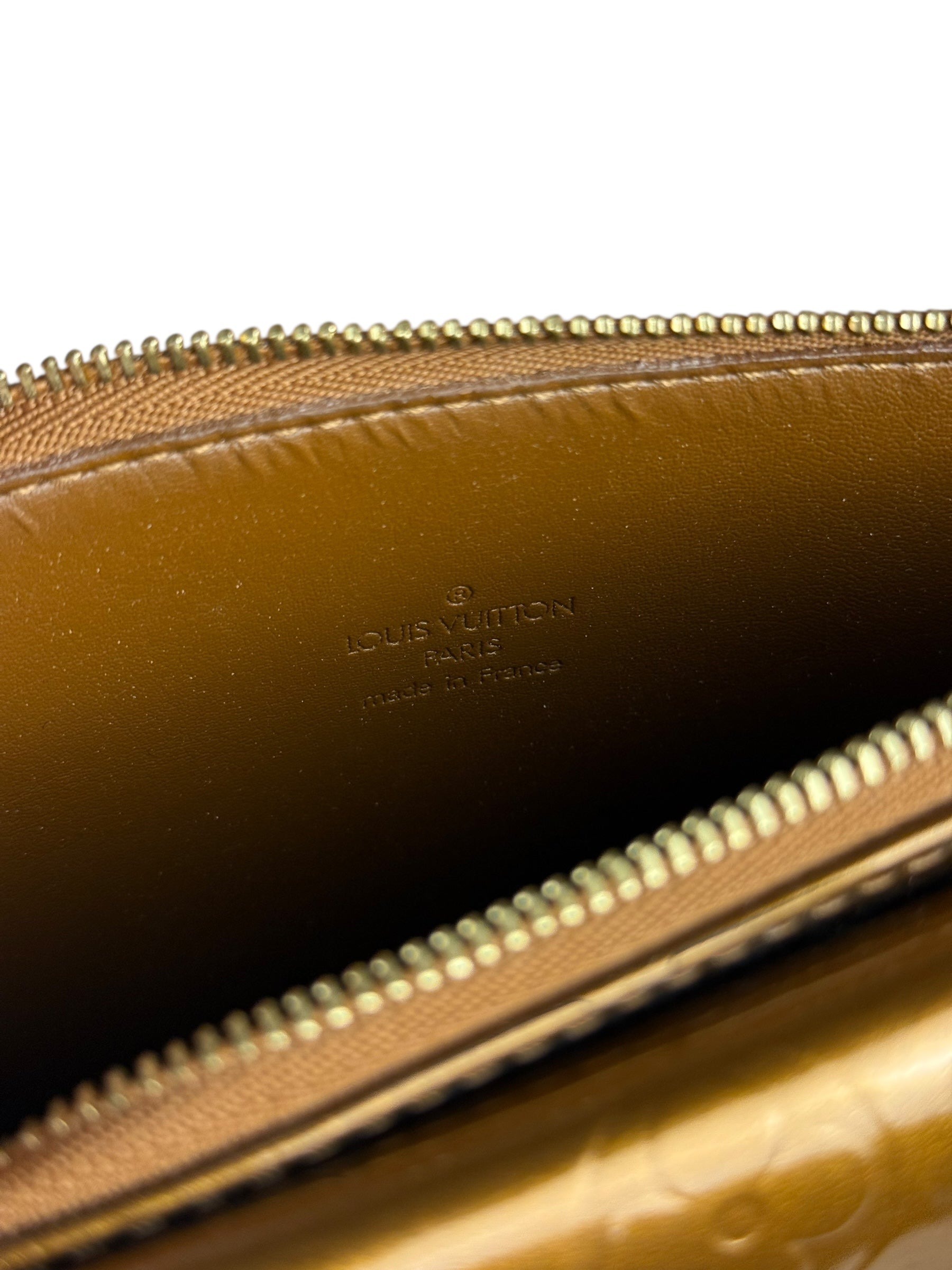 Louis Vuitton Bronze Vernis Shoulder Bag