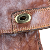 Campomaggi Brown Leather Messenger Bag