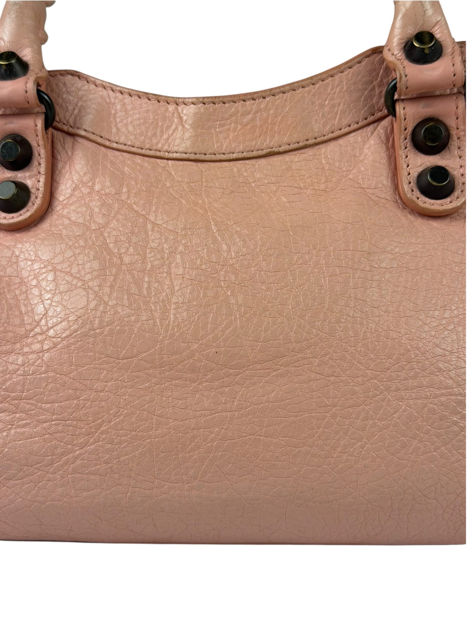 Balenciaga Rose Peach Le City Two-Way Bag