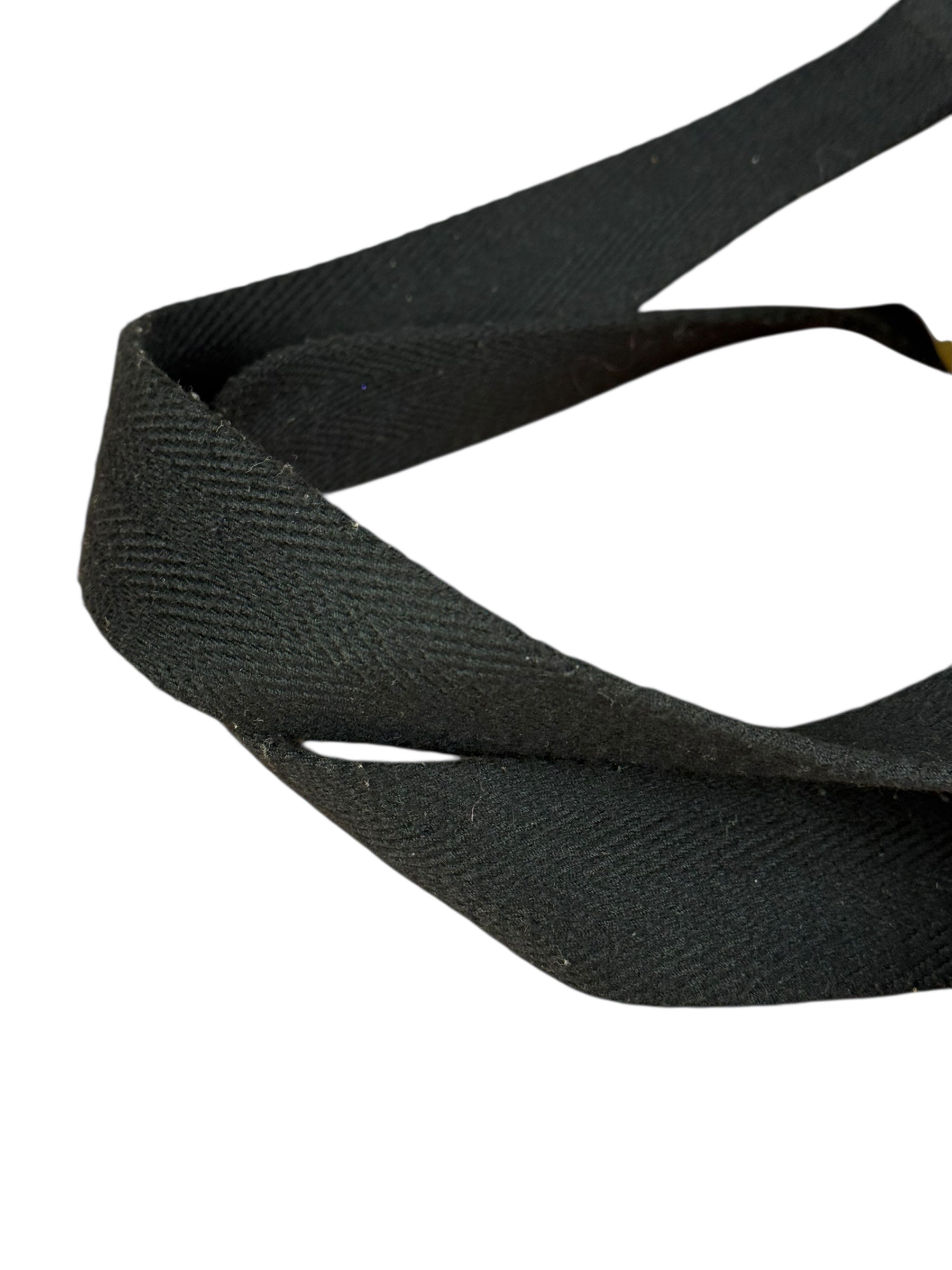 Celine Vintage Green Nylon Puffer Handbag