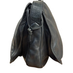 Loewe Black Anagram Logo Leather Crossbody
