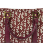 Christian Dior Red Trotter Boston Bag