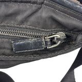 Prada Vintage Black Nylon Crossbody Bag