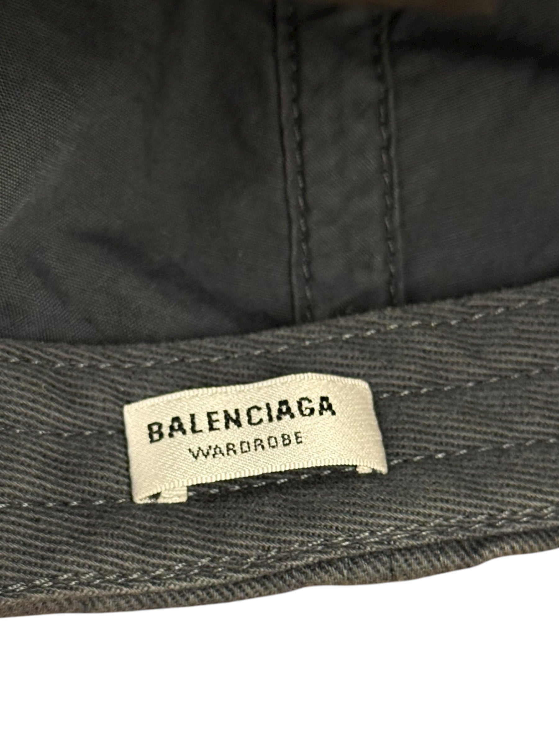 Balenciaga Black Ball Cap
