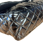 Chanel Black Patent Leather Classic Flap Bag ('08-'09)