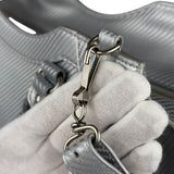 Balenciaga Carbon Fiber Silver Neo Classic City Bag Medium