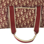 Christian Dior Vintage Red Trotter Boston Bag