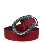 Gucci Dionysus Red Leather Belt