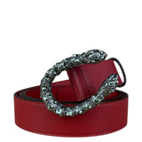 Gucci Dionysus Red Leather Belt