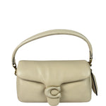 Coach Beige Leather Pillow Tabby 26 Shoulder Bag