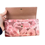 Louis Vuitton Monogram Vernis Floral Rose Long Wallet