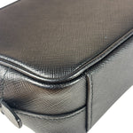 Prada Black Saffiano Leather Mini Camera Bag