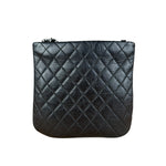 Chanel Black Quilted Leather Uniform Chain Crossbody 2018