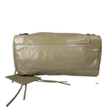 Balenciaga Olive Lambskin Velo Moto Two-Way Bag