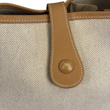 Hermes Brown Leather Trim Evelyne 2004