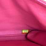 Chanel Coral Pink Matte Quilted Caviar Flap Shoulder Bag 2012
