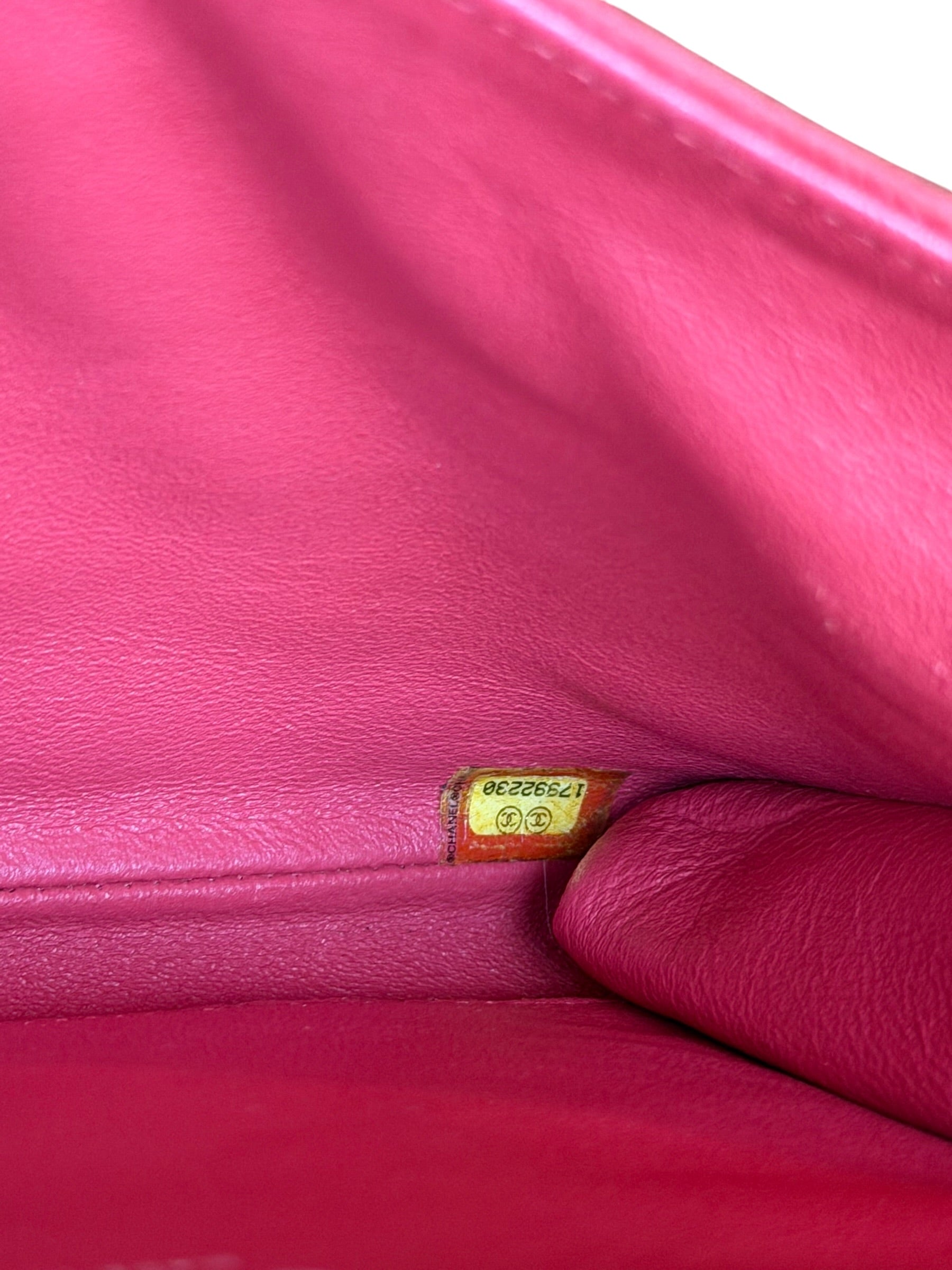 Chanel Coral Pink Matte Quilted Caviar Flap Shoulder Bag 2012