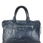 Balenciaga Navy Motocross Classic Bridge Bag
