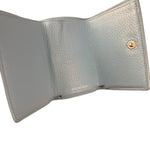 Balenciaga Baby Blue Tri-Fold Wallet