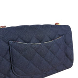 Chanel Quilted Navy Paris Hamburg Collection 2018