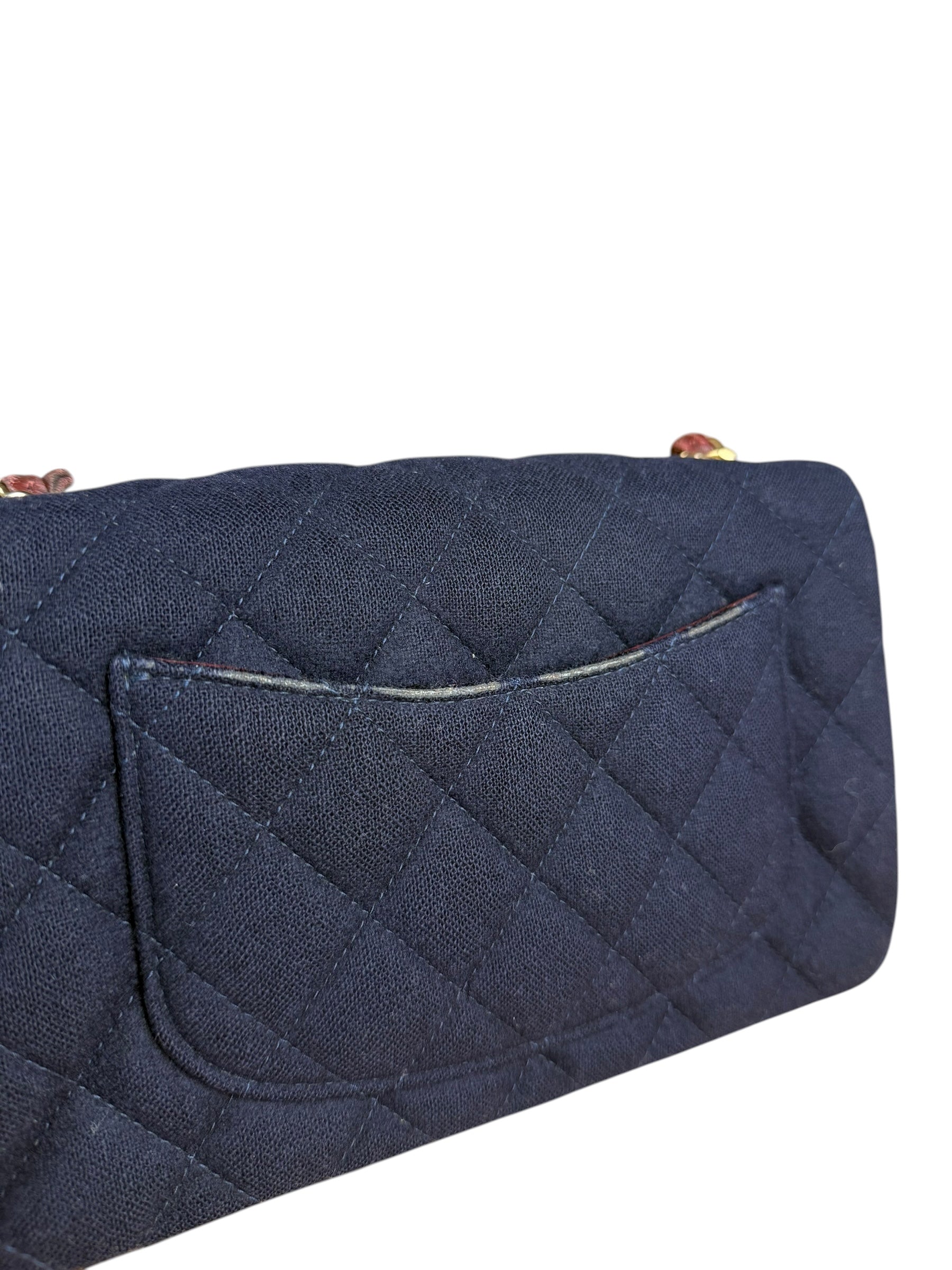 Chanel Quilted Navy Paris Hamburg Collection 2018