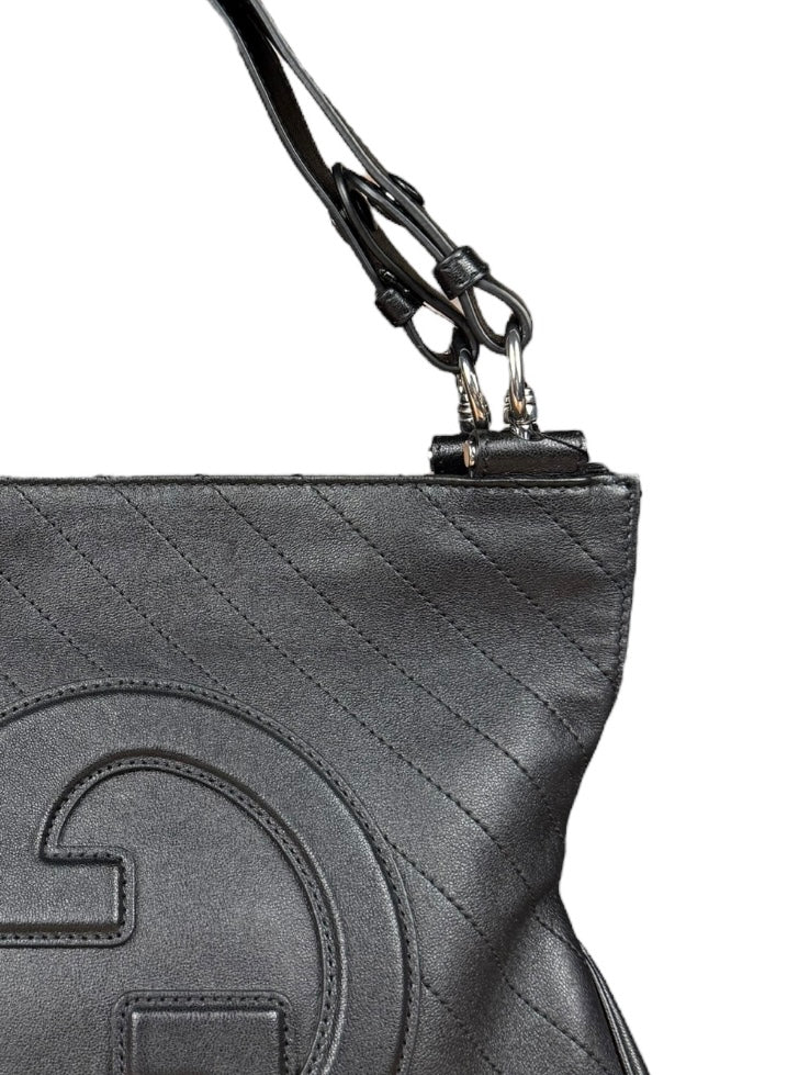 Gucci Blondie Leather 2Way Bag Black