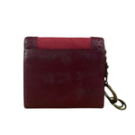 Burberry Blue Label Red Suede/ Leather Wallet