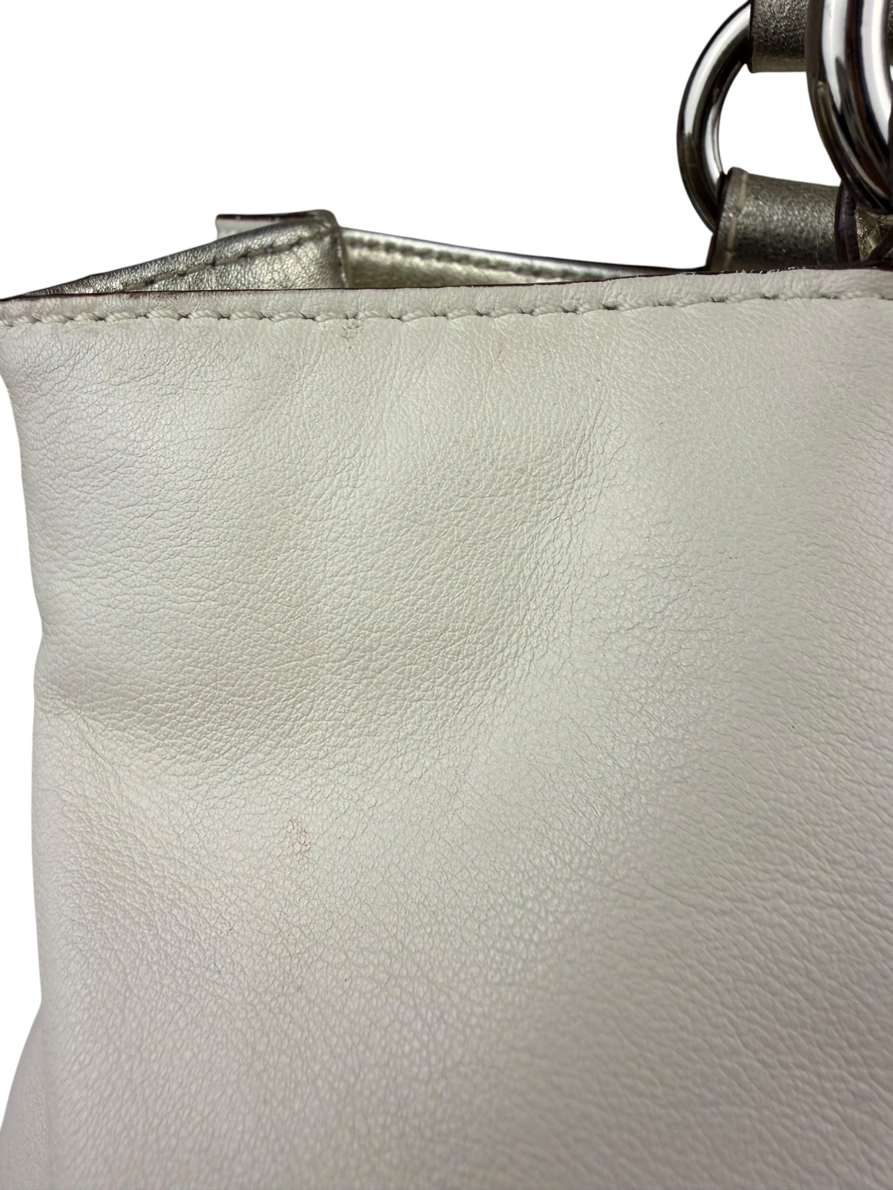Coach Cream Pebbled leather Carryall Soho Shoulder Bag