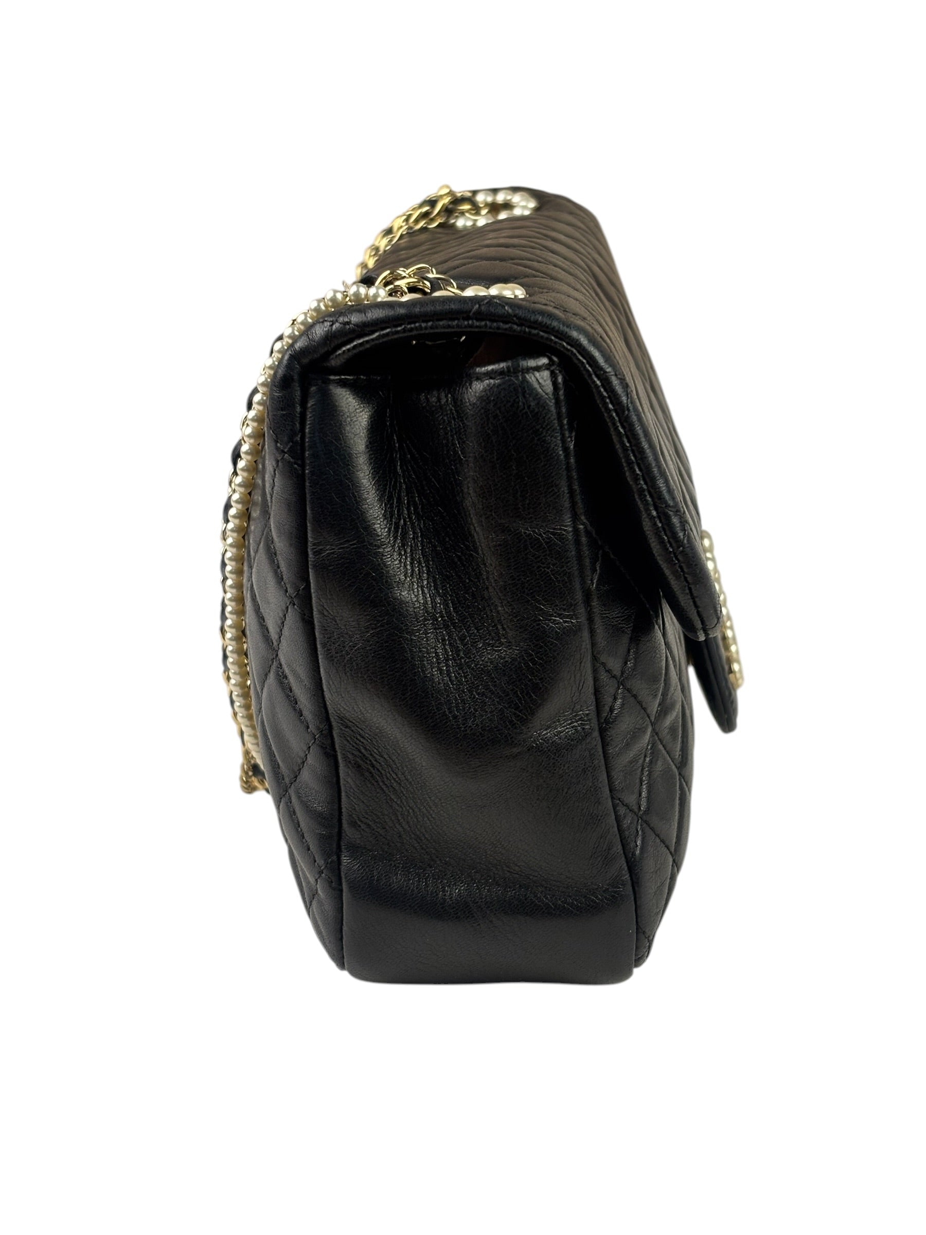 Chanel Black Quilted Lambskin Westminster Flap Bag 2012